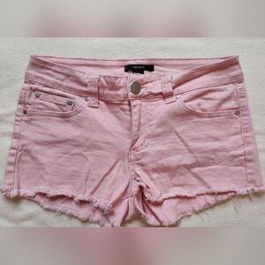 Forever 21 Pink Jean shorts size 28